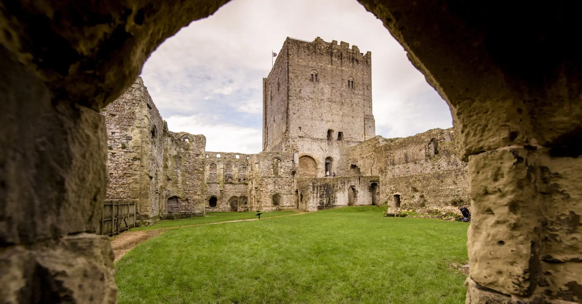 Portchester Castle - Photo: English Heritage