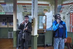 Read more about the article REVIEW: Brian and Roger, a highly offensive play, <br> The Mixing Room at the Menier Chocolate Factory (2021)