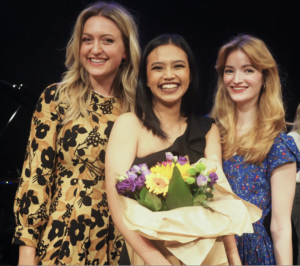 Read more about the article NEWS:  The winner of the Stephen Sondheim Society Student Performer of the Year is <br>Desmonda Cathabel