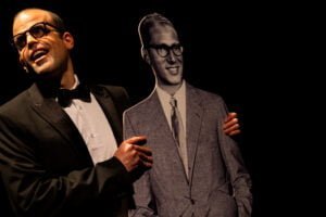 Read more about the article REVIEW:  Tom Lehrer is Teaching Math and Doesn’t Want To Talk To You, Upstairs at the Gatehouse (2024)