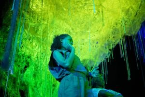 Tia Bannon as Kara and Leanne Henlon as Chloe  (Photo: Myah Jeffers)