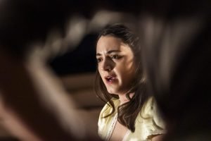 Pearl Chanda as Sylvia Gellberg.  (Photo: Tristram Kenton)