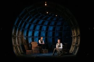 Stanley Morgan as Gavrilo and Christopher Walley as Nedeljko.  (Photo: Helen Murray)