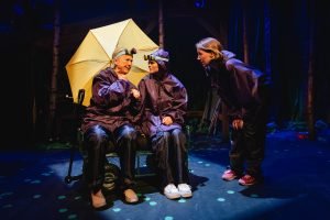 Gay Soper as May, Nancy Allsop as Nicky and Gemma Whelan as Yvonne. (Photo: Mark Senior)