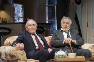 Clive Francis as Sir Humphrey Appleby and Griff Rhys Jones as Jim Hacker
(Photo: Johan Persson)