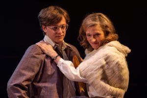 Joe Edgar as Joey and Claire Price as Lydia   (Photo: Ellie Kurttz)