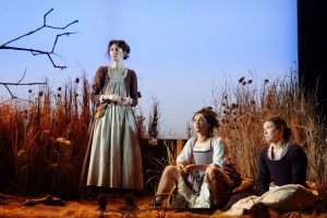 Tanya Reynolds as Mariella, Siena Kelly as Anna and Liv Hill as Jane. (Photo: Helen Murray)