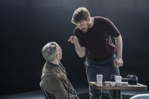 Martin Freeman as James and Jack Lowden as Luka. (Photo: Johan Persson)