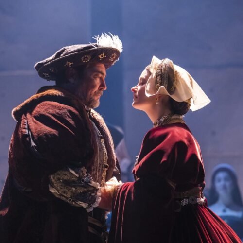Nathaniel Parker as King Henry VIII and Rosanna Adams as Anne of Cleves  (Photo: Tristram Kenton)
