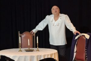 Peter Tate as Admiral Byng  (Photo: Holly Anne White)